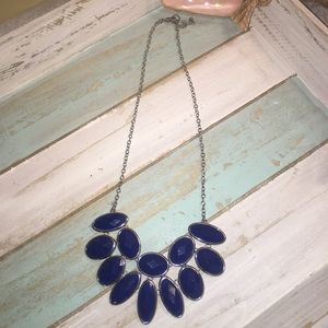 Blue Statement Necklace